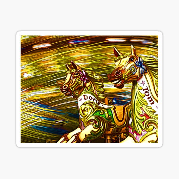 Wild Horses Sticker