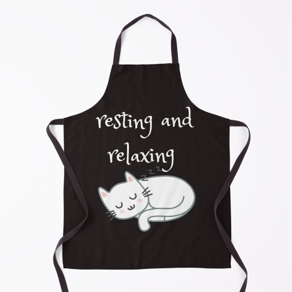 Item preview, resting and relaxing cat designed and sold by ghadirjo.
