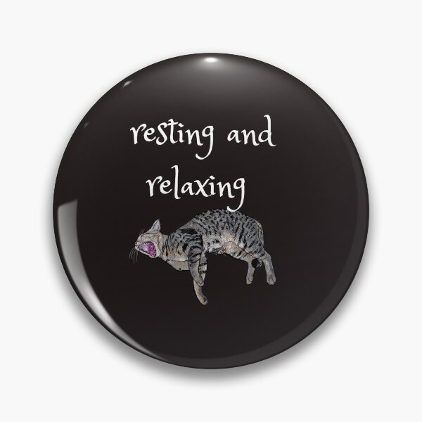 Item preview,  resting and relaxing cat  designed and sold by ghadirjo.