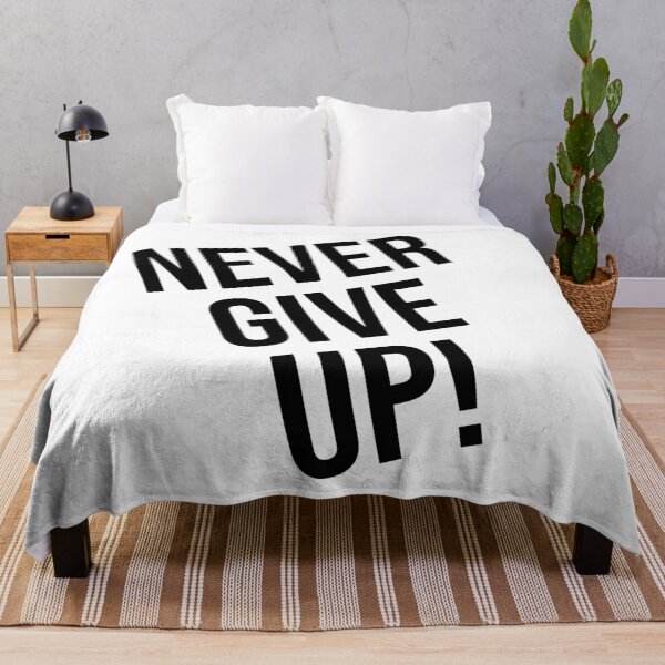 Item preview, Never Give Up! | Slanted designed and sold by rsty11.