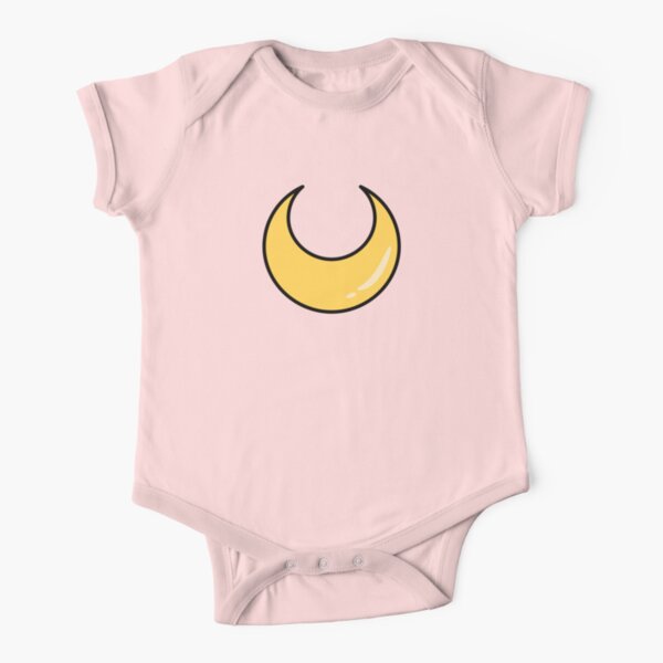 Moon Short Sleeve Baby One-Piece