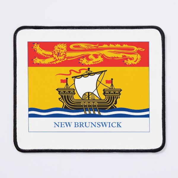 Item preview, Flag of New Brunswick with name - New Brunswick designed and sold by No.1 Canada Designs.