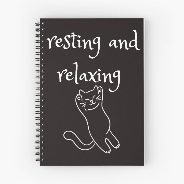 Item preview, resting and relaxing cat  designed and sold by ghadirjo.
