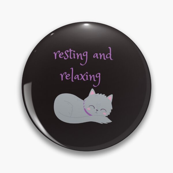 Item preview,  resting and relaxing cat  designed and sold by ghadirjo.