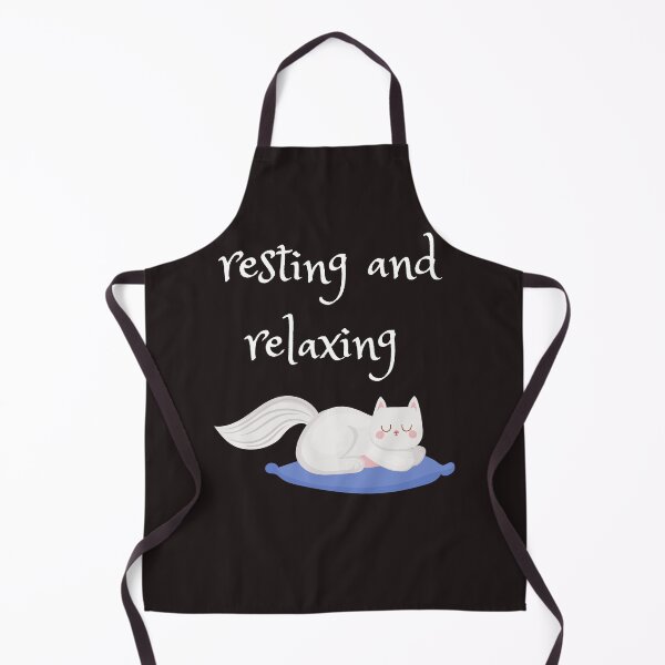 Item preview, resting and relaxing cat designed and sold by ghadirjo.