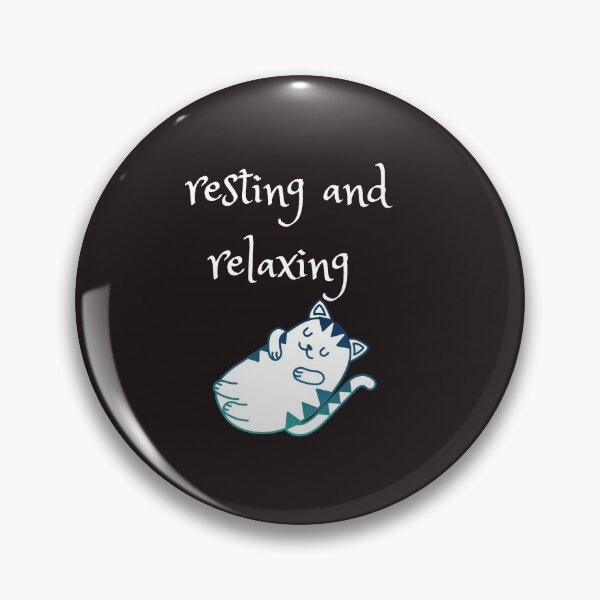 Item preview,  resting and relaxing cat  designed and sold by ghadirjo.