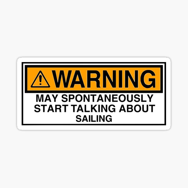 Item preview, May Spontaneously Start Talking About Sailing designed and sold by ferdaousseshop.
