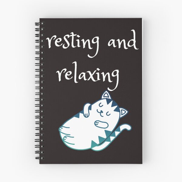 Item preview,  resting and relaxing cat  designed and sold by ghadirjo.