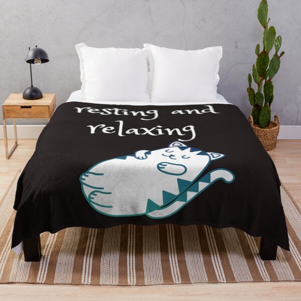 Item preview,  resting and relaxing cat  designed and sold by ghadirjo.