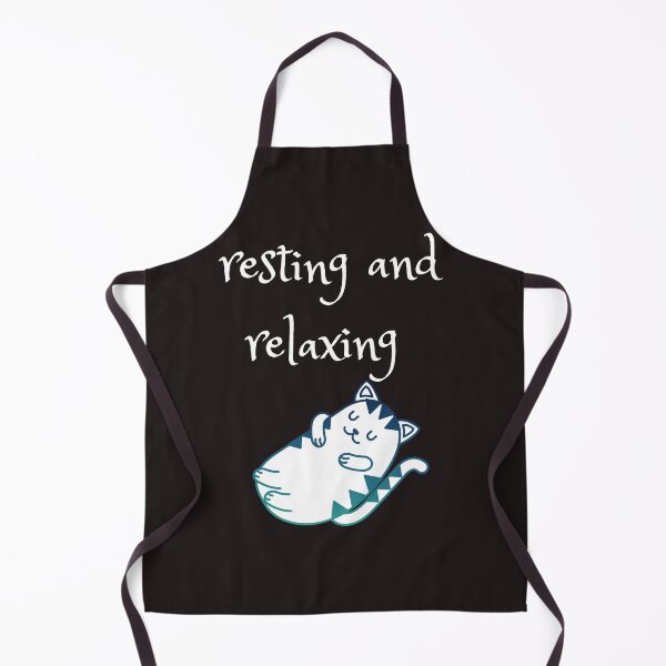 Item preview, resting and relaxing cat designed and sold by ghadirjo.