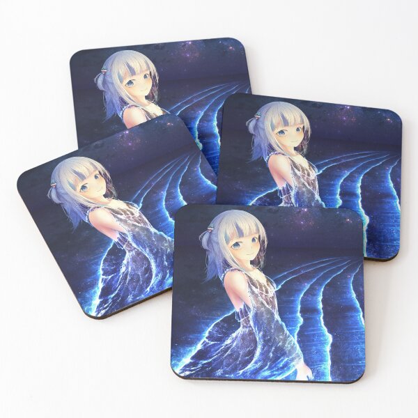 Item preview, Vtuber Gawr Gura Glowing Ocean Dress designed and sold by Asa-ai.