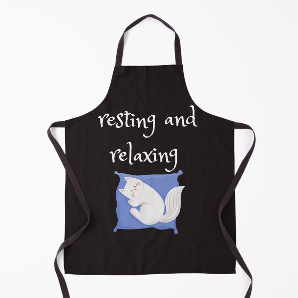 Item preview, resting and relaxing cat designed and sold by ghadirjo.