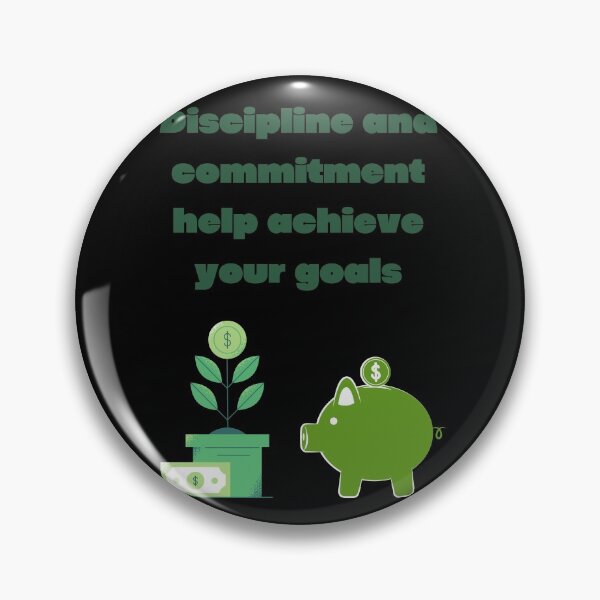 Item preview, Discipline and commitment to achieve your goals designed and sold by onum2018.