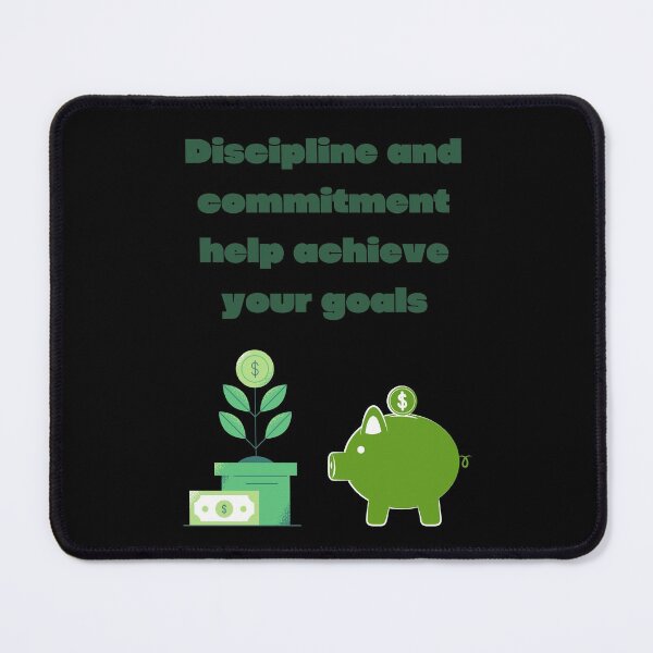 Item preview, Discipline and commitment to achieve your goals designed and sold by onum2018.