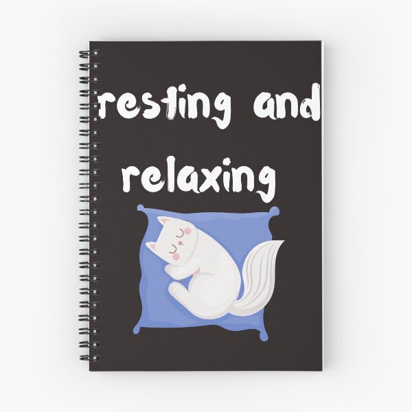 Item preview,  resting and relaxing cat  designed and sold by ghadirjo.