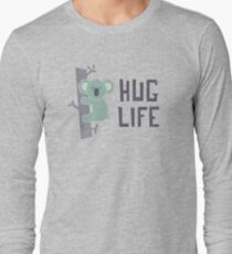 Camiseta de manga larga Abraza la vida