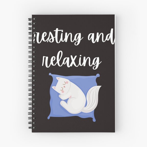 Item preview,  resting and relaxing cat  designed and sold by ghadirjo.