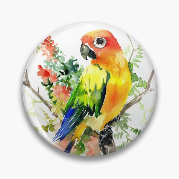 Item preview, Sun Conure Parakeet designed and sold by surenart.