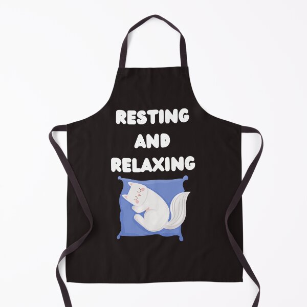 Item preview, resting and relaxing cat designed and sold by ghadirjo.