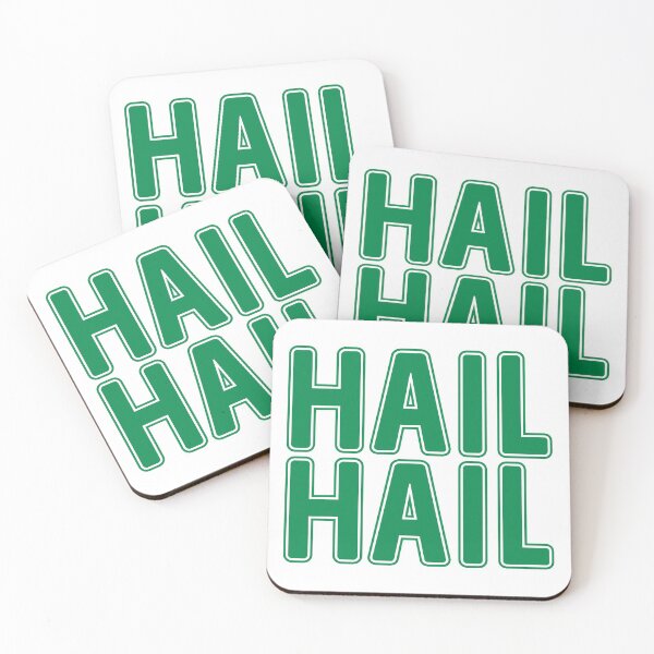 Item preview, Hail Hail, Glasgow Celtic Football Club Green and WhiteText Design designed and sold by MacPean.