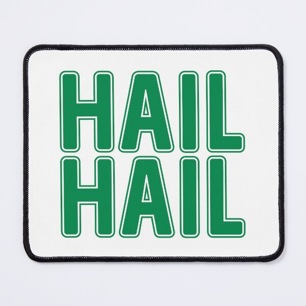 Item preview, Hail Hail, Glasgow Celtic Football Club Green and WhiteText Design designed and sold by MacPean.