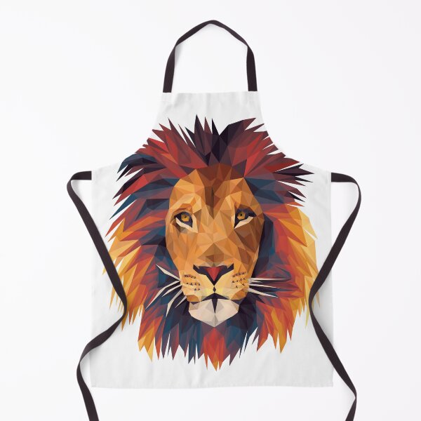 Item preview, Low-poly Lion designed and sold by elevenfeathers.