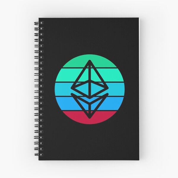 Aperçu de l'œuvre Ethereum Crypto, Ethereum, Crypto-monnaie, Sweat à capuche créée et vendue par Cafecreative.