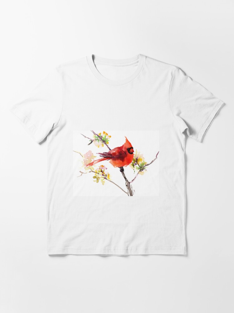 Red Cardinal Graphic T-Shirt for Sale by surenart