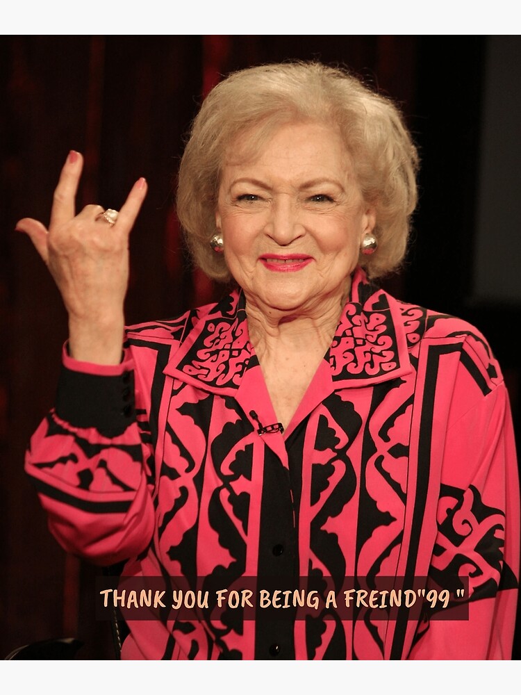 Thumbnail 3 of 3, Poster, Betty White, Happy 99th, Betty White - Beauty Sleep Ugly Funny Quote Tshirt designed and sold by bushra-tees.