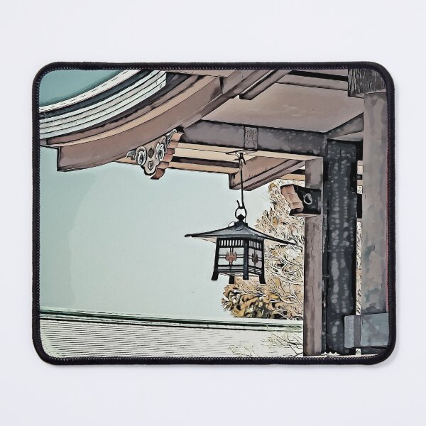 Item preview, Osaka Shrine Lantern Illustration designed and sold by SofiaAlves.