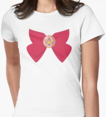 Crystal Star Pendant Women's Fitted T-Shirt