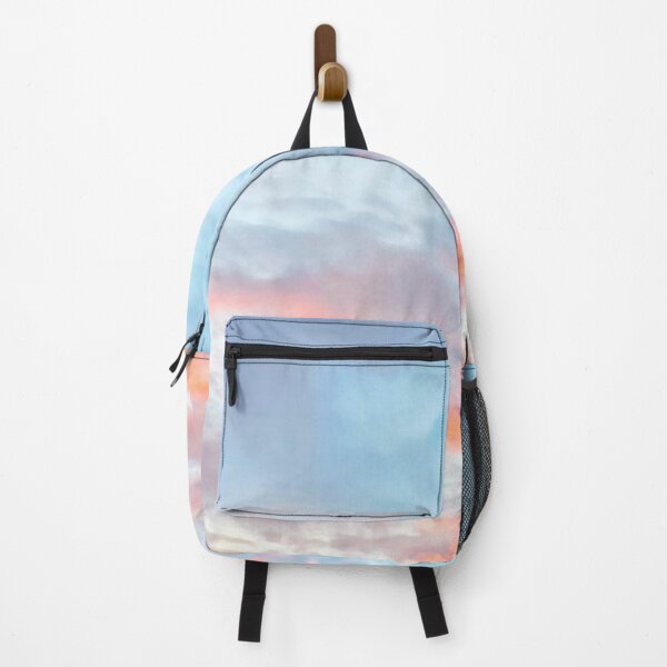 Item preview, Warm orange pastel sunset Clouds Sky designed and sold by Monika Howarth.