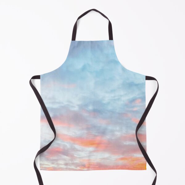 Item preview, Warm orange pastel sunset Clouds Sky designed and sold by Monika Howarth.