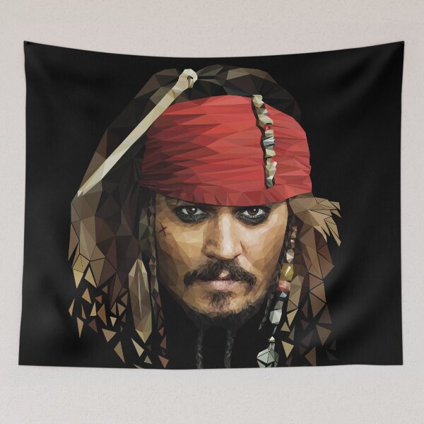 Item preview, Captain Jack Sparrow designed and sold by elevenfeathers.