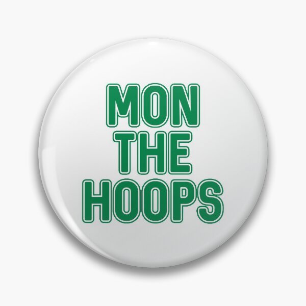 Item preview, Mon The Hoops, Glasgow Celtic Football Club Green and White Text Design designed and sold by MacPean.
