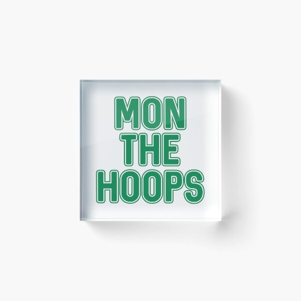 Item preview, Mon The Hoops, Glasgow Celtic Football Club Green and White Text Design designed and sold by MacPean.