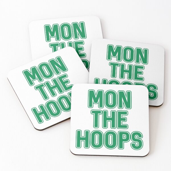 Item preview, Mon The Hoops, Glasgow Celtic Football Club Green and White Text Design designed and sold by MacPean.