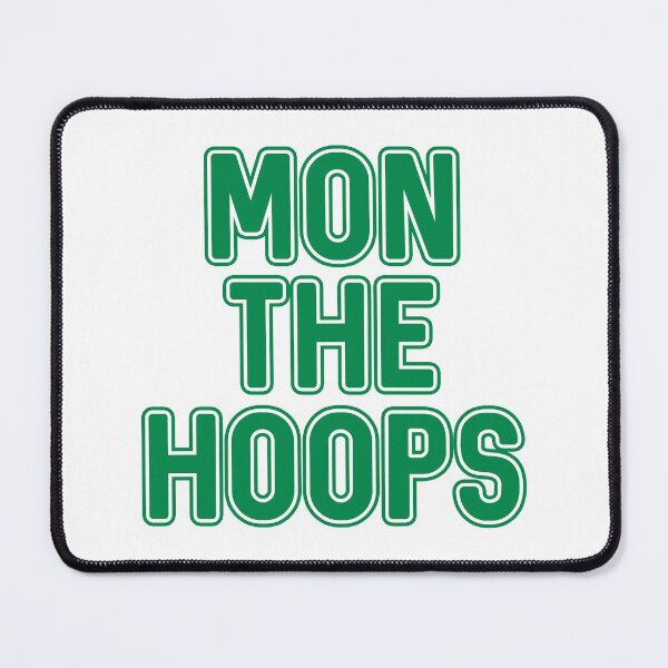 Item preview, Mon The Hoops, Glasgow Celtic Football Club Green and White Text Design designed and sold by MacPean.