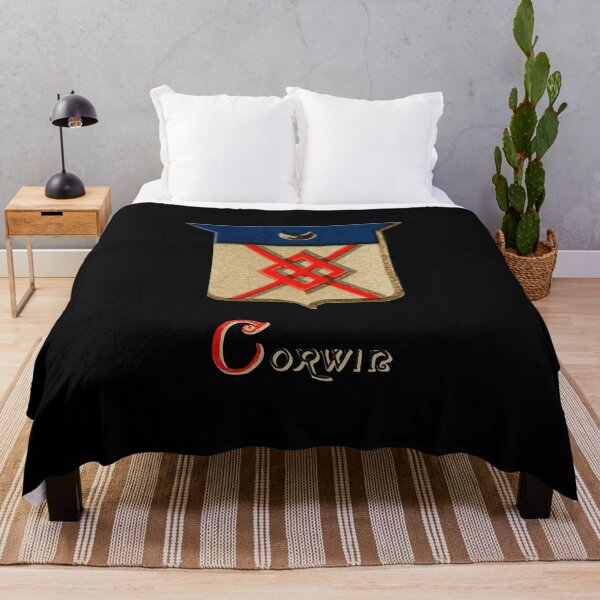 Item preview, Corwin and Curwen Family Coat of Arms designed and sold by Heraldica.