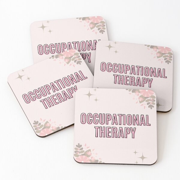 Item preview, Occupational Therapy Offset Pink designed and sold by Cardinal Designs.