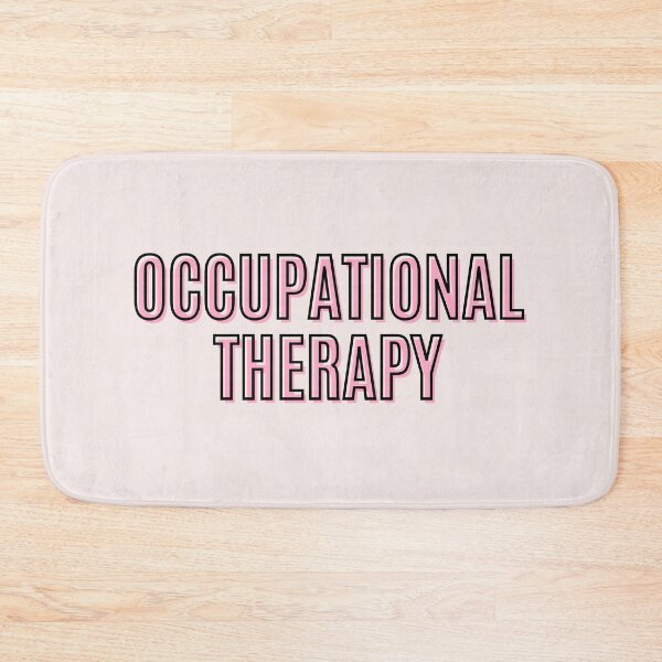 Item preview, Occupational Therapy Offset Pink designed and sold by Cardinal Designs.