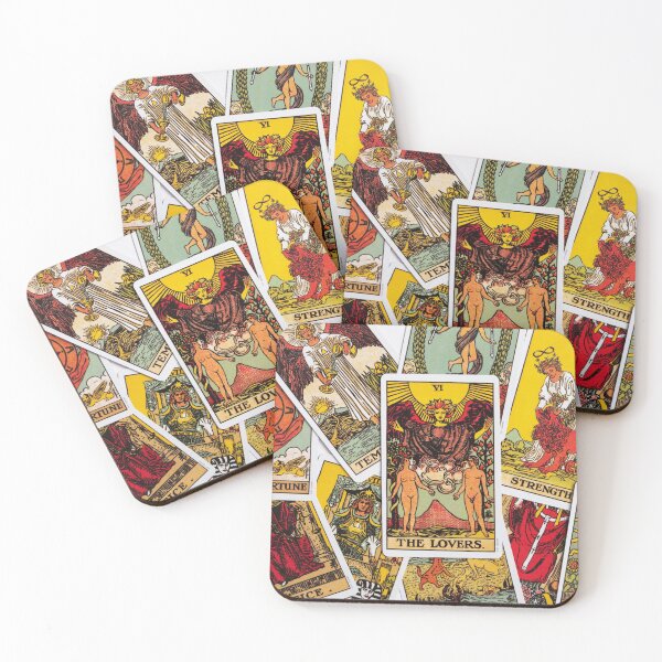 Item preview, Tarot Card "The Lovers" designed and sold by newburyboutique.