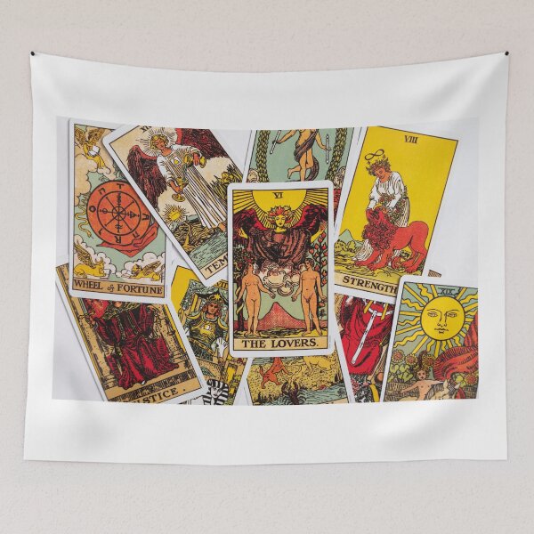 Item preview, Tarot Card "The Lovers" designed and sold by newburyboutique.