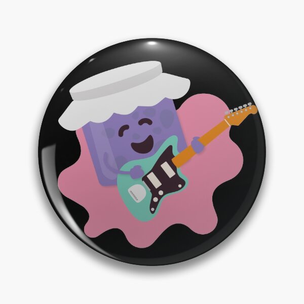 Item preview, Jam with Electric Guitar | Gift Ideas | Funny Food designed and sold by Fluffy-Vectors.