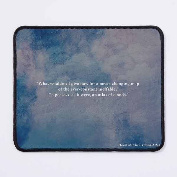 Item preview, Cloud Atlas Quote - atlas of clouds designed and sold by AtlasOfStories.