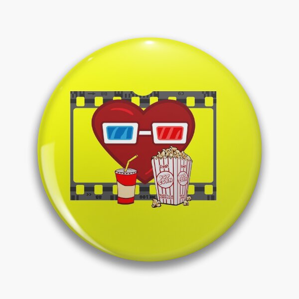 Aperçu de l'œuvre Joyeuse Saint-Valentin Popcorn Soda Cinéma créée et vendue par AleksandrChe.