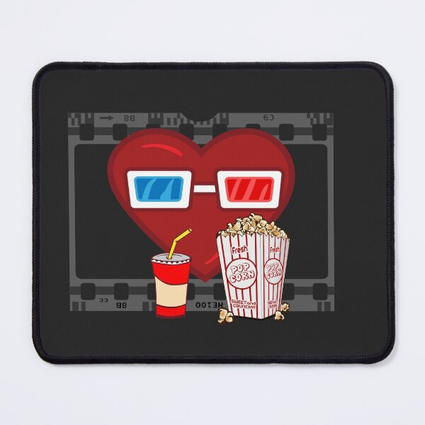 Item preview, Feliz día de san valentín Palomitas de maíz Soda Cinema designed and sold by AleksandrChe.