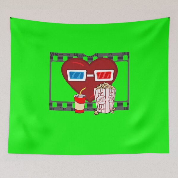 Item preview, Happy valentine's day Popcorn Soda Cinema designed and sold by AleksandrChe.