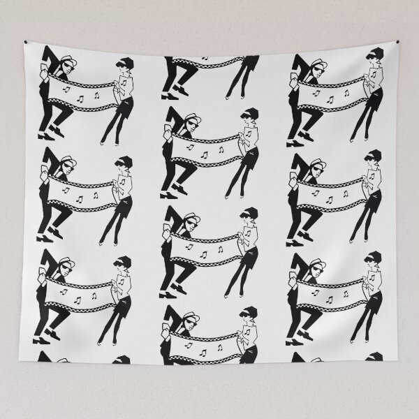 Item preview, Ska Guy & Girl Towel designed and sold by JdoggSMFC.
