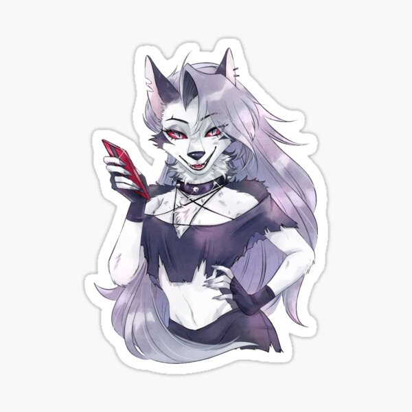 Helluva Boss Loona Sticker